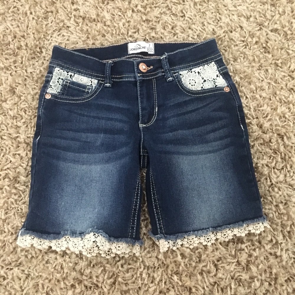 Girls Bermuda Jean Shorts